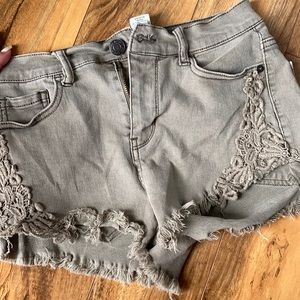 MUDD OLIVE GREEN SHORTS